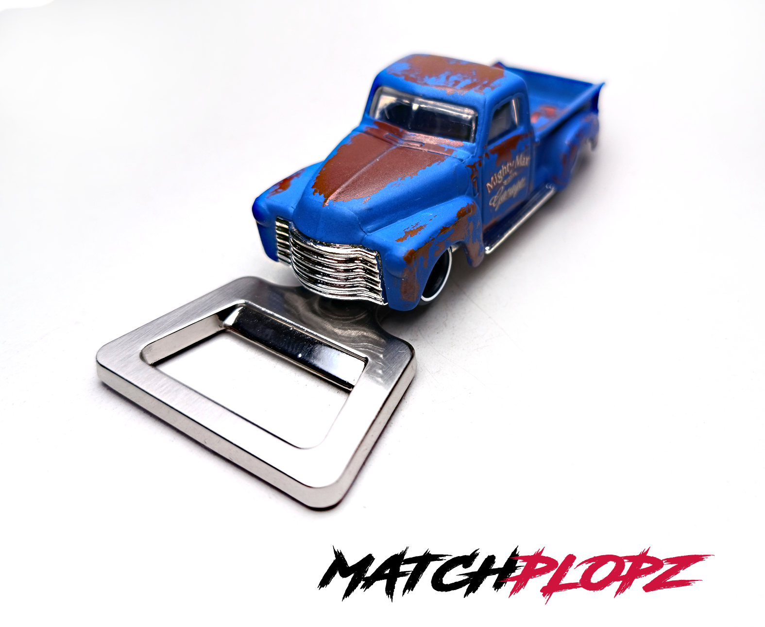 Mercedes Benz G-Class bottle opener model car toy car from MATCHPLOPZ car retro gift birthday gift friend man blue
