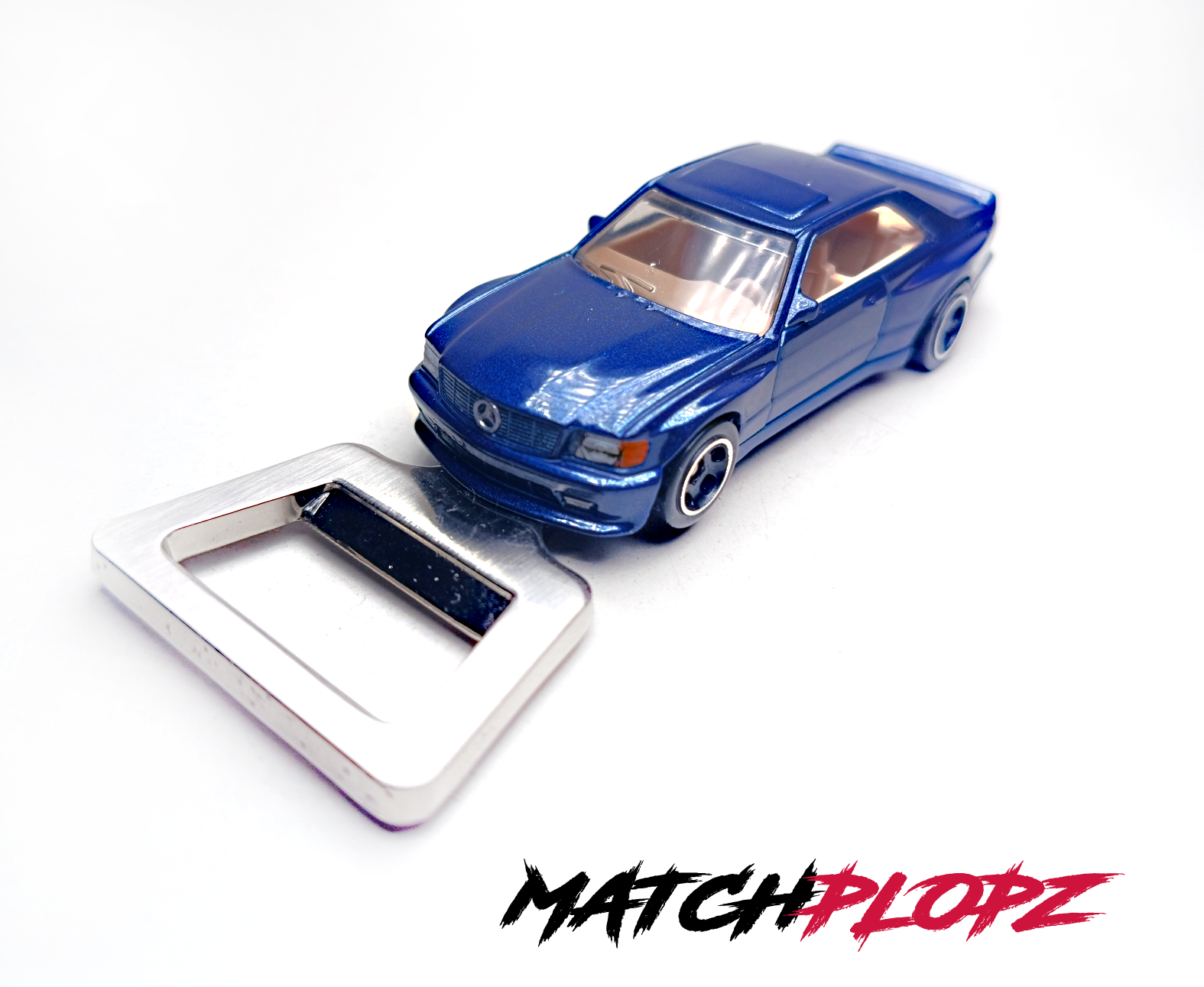 FORD Capri bottle opener model car toy car from MATCHPLOPZ vintage retro gift birthday man friend car orange II