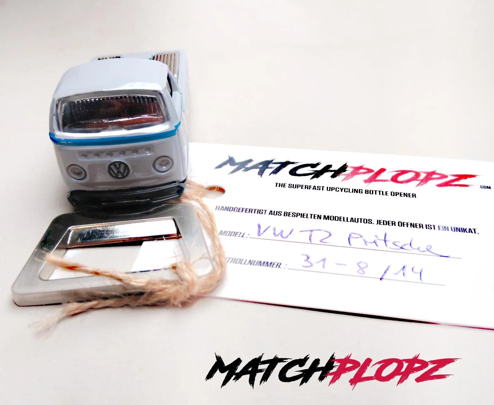 Mercedes Benz G-Class bottle opener model car toy car from MATCHPLOPZ car retro gift birthday gift friend man blue