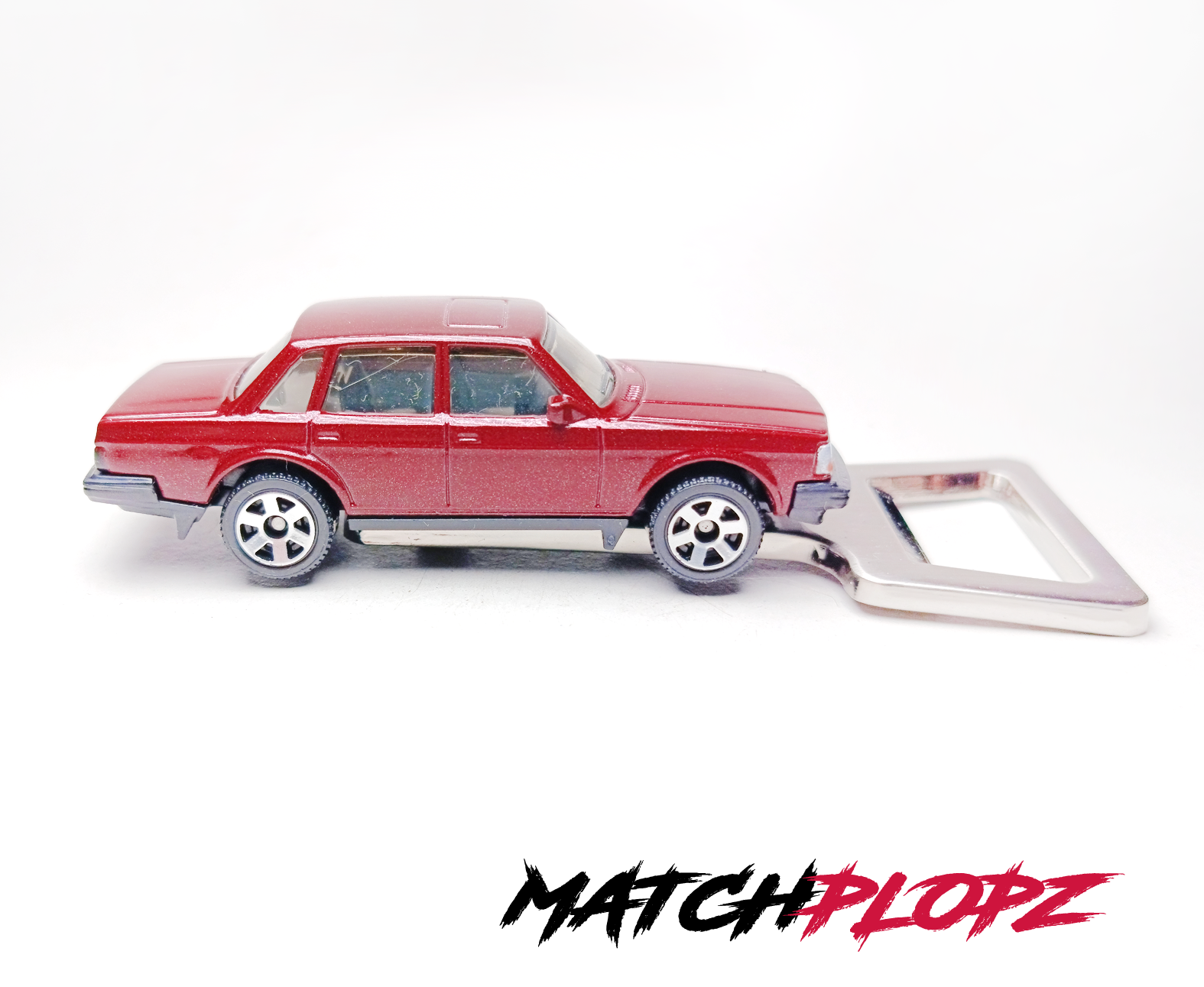 FORD Capri bottle opener model car toy car from MATCHPLOPZ vintage retro gift birthday man friend car orange II