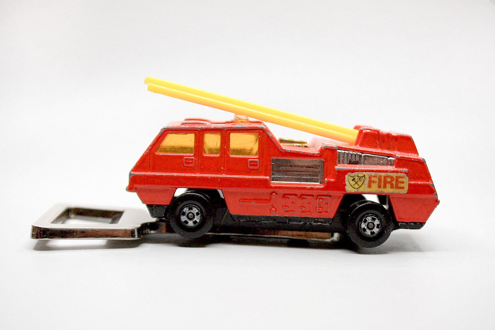 FORD Capri bottle opener model car toy car from MATCHPLOPZ vintage retro gift birthday man friend car orange II