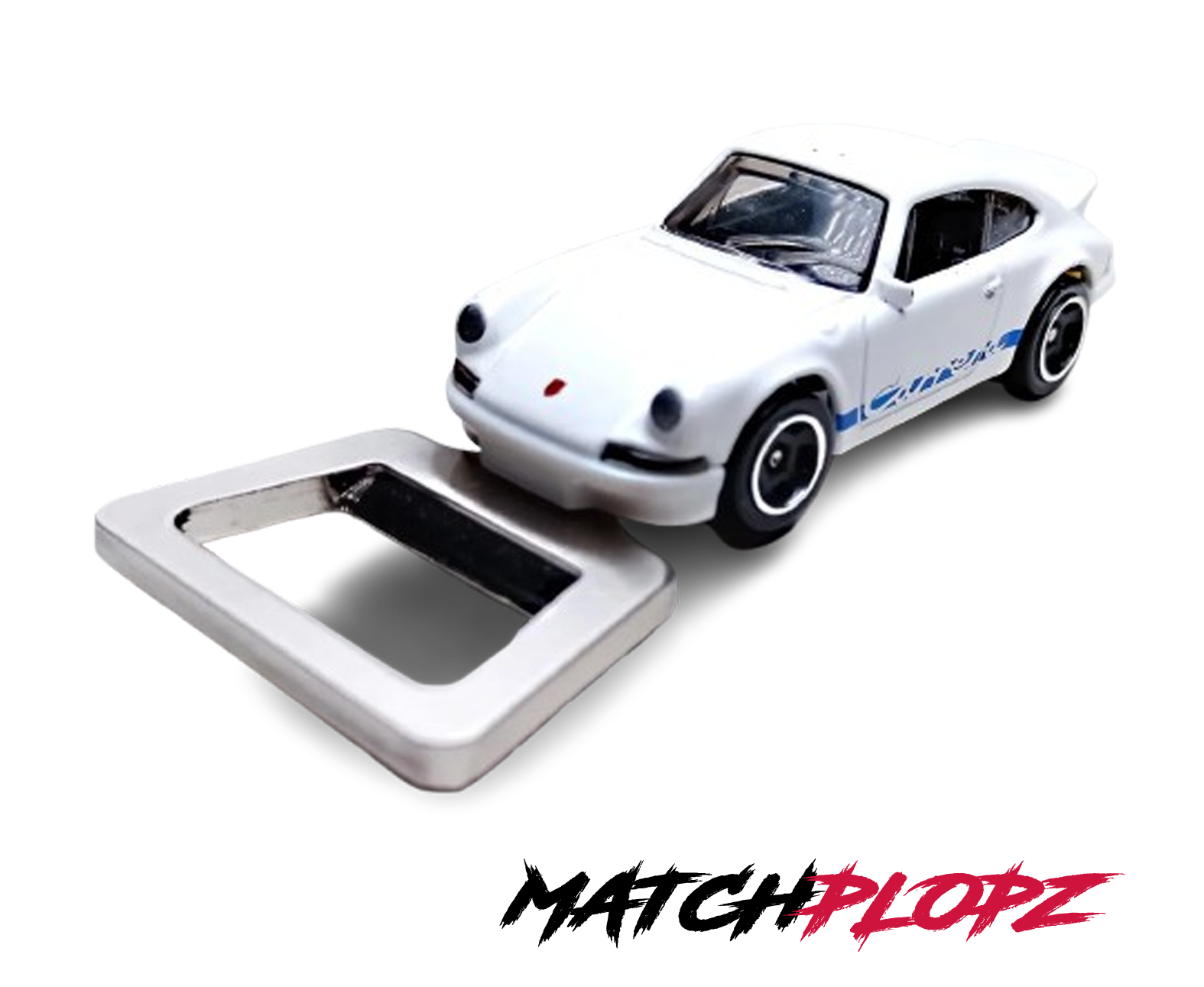 Porsche 911 Carrera weiss Flaschenöffner